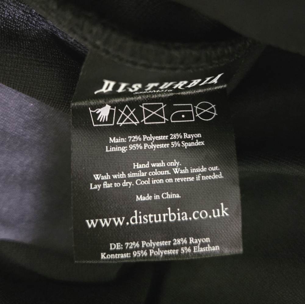 Disturbia - Distortion Mini Skater Dress - Picture 6 of 7